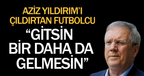 Aziz Yldrm' ileden kartan oyuncu